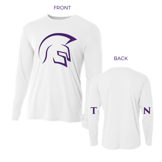 Titan "TN" Elbow Print Long-Sleeve T-Shirt