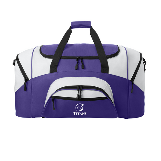 Port Authority Colorblock Titans Duffel