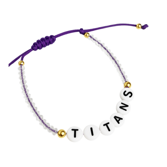 Titans Beaded Bracelet