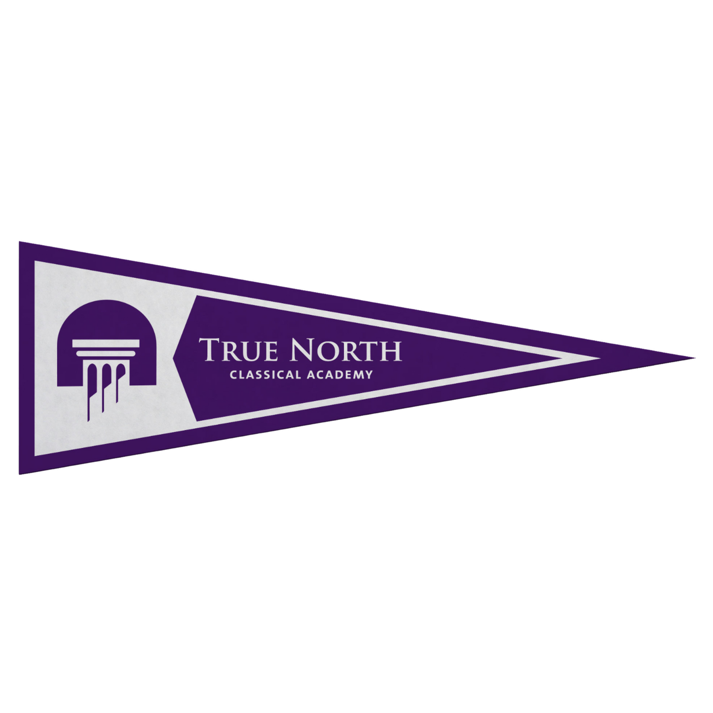 True North Purple Pennant