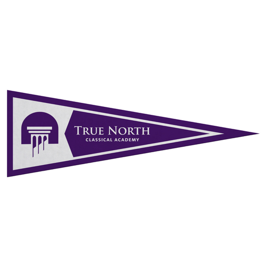 True North Purple Pennant