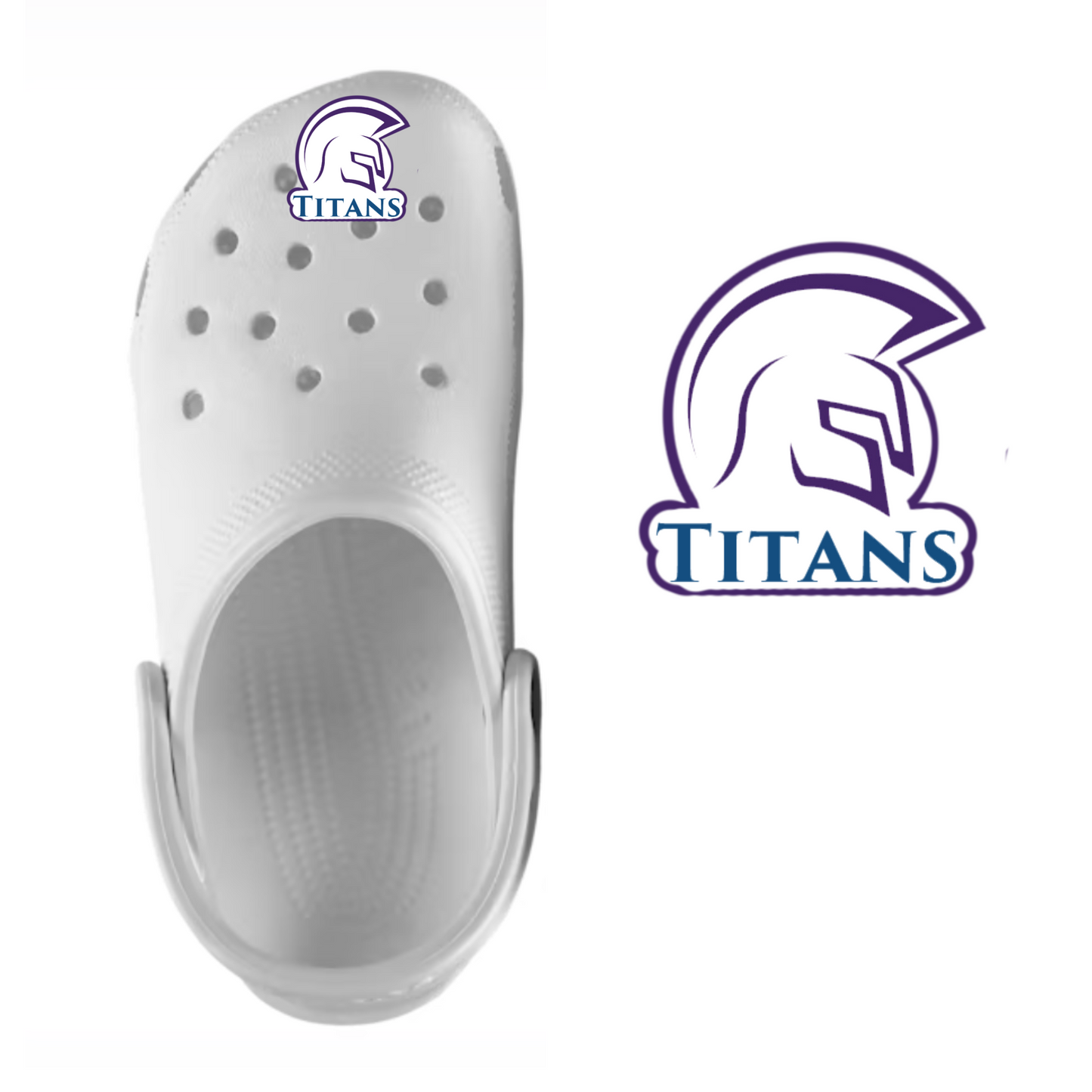 Titans Shoe Charm