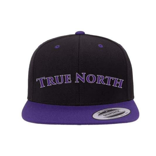 True North Flat Bill Snapback Cap